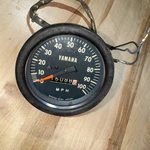Yamaha Vintage Speedometer CS5 1972 307-83510-40. Fixed Price $79.00.