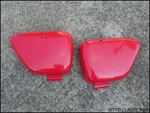 Honda C200 CA200 C201 CD90 Cover Cleaner Battery Side Red L&r Pair. Fixed Price $69.91.
