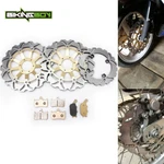 Front Rear Brake Rotors Pads For Honda Fireblade 1992-1993. Fixed Price $185.16.