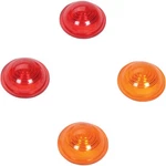 Drag Specialties Mini-bullet Lens Kit Amber/red 2020-0122. Fixed Price $18.95.