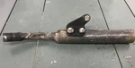 Oem 1974 1975 Yamaha DT175 DT100 Exhaust Pipe Silencer With Mounting Stay. Fixed Price $90.00.