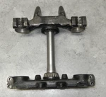 1978 Yamaha Triple Tree Steering Stem Fork Clamps 1W1-23345-L0-3. Fixed Price $45.00.