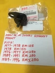 New Oem Suzuki Exhaust Mount RM100,RM125,RM250,RMX,AHRMA (14770-41101). Fixed Price $29.99.