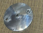 New Rear Mechanical Brake Backing Plate -harley Davidson Polished Xl/k 1954-72. Fixed Price $44.95.