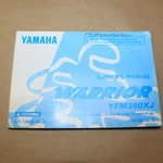 Yamaha Warrior Atv YFM350XJ Factory Owner's Manual Oem. Fixed Price $20.21.