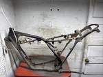 1976 Suzuki Apache Enduro Frame. Fixed Price $129.95.