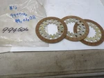 New Nos Hodaka Friction Clutch Plates Set Of 3 994606 Models 99, 01, 02. Fixed Price $34.00.