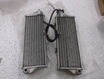 Husqvarna CR125 WR125 Nos Oem Radiator Set Left Right 2009 8000H0261 8000H0262. Fixed Price $350.00.