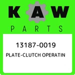 13187-0019 Kawasaki Plate-clutch Operatin 131870019, New Genuine Oem Part. Fixed Price $53.36.