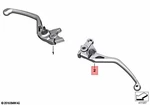 New Bmw Clutch Lever Option 719 (shadow) - 2021 / R1250GSA R1250R. Fixed Price $207.31.