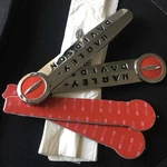 Genuine Vintage Harley Speedball Gas Tank Emblems Panhead Knucklehead Fox Rare. Fixed Price $78.99.