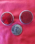 1970 1973 Yamaha At Dt Rt Taillight Reflectors 6-1920 Stanley 1.75". Fixed Price $28.50.