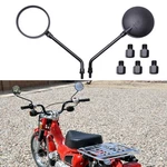 For Honda Trail CT90 CT70 CT110 Motorcycle Round Rearview Side Mirrors Long Stem. Fixed Price $34.10.