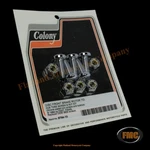 Colony 8794-10, Front Rotor Screw Kit, 1984-1999 Fl, Fx, P/n 3655, Torx, Chrome. Fixed Price $18.43.