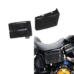 100% Carbon Fiber Battery Side Covers For Harley 06-17 Dyna Wide Glide Fat Bob. Fixed Price $299.95.