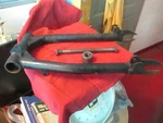 Triumph 650 Unit Rear Swing Arm 1963 To 1965 Only 051825. Fixed Price $69.00.
