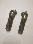 1981 Honda CM400E Rear Foot Pegs And Brackets. Fixed Price $14.99.