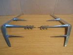 Pair Casa Lambretta - Polished Side Panel Badges Flashes Original. Fixed Price $119.93.