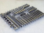 Triumph Trident T150V Engine Covers 54X Stainless Unc/ba Allen Bolt Nut Kit. Fixed Price $48.81.