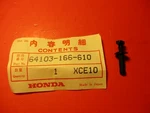 Nos Oem New Original Honda CH80 Plastic Lock 64103-166-610. Fixed Price $9.99.