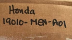 Honda 19010-MEN-A01 Radiator Genuine Oem New. Fixed Price $174.99.