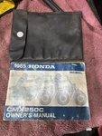 Honda Factory Owners Manual 1985 Rebel 00X31-KR3-600 With Pouch. Fixed Price $35.00.