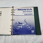 Honda Service Shop Repair Manual Book 1982 NU50M Urban Express 61GC100. Fixed Price $71.50.