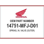 Honda Spring, In. Valve 14751-MFJ-D01 Oem New. Fixed Price $8.46.
