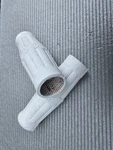 Harley Davidson Jd Vl Flathead White Handlebar Canvas Grips. Fixed Price $129.00.