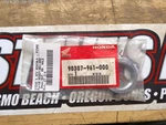 Nos Honda 90307-961-000 Rear Axle Nut. Fixed Price $18.99.