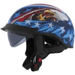 Cyber U-72 Lethal Threat Designs Us Eagle Helmet Blue Xl. Fixed Price $54.99.