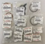 1998-2023 Kawasaki Lot Of Oem Gaskets, Clamps, Bolts, Studs, Spring Leafs #S1058. Fixed Price $89.10.