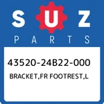 43520-24B22-000 Suzuki Bracket,fr Footrest,l 4352024B22000, New Genuine Oem Part. Fixed Price $268.13.