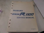 Suzuki Factory Supplement Service Manual 1986 GSXR1100 99500-39060-03E. Fixed Price $49.99.