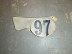 1982 Suzuki Left Side Cover Panel # Plate Oem 1980 472114661110G. Fixed Price $79.00.
