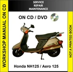 Honda Aero NH125 1983 1984 Service Repair Shop Manual Cd. Fixed Price $17.99.