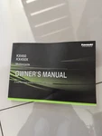 Kawasaki Oem Owners Manual KX450XC 99803-0216. Fixed Price $29.00.