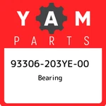 93306-203YE-00 Yamaha Bearing 93306203YE00, New Genuine Oem Part. Fixed Price $54.92.