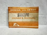 1975 Honda Cb 550 Motorcycle Original Oem Owners Manual W/wiring Diagram. Fixed Price $70.99.