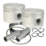S&s Cycle 84-99 Big Twin Replacement Piston Kit For Stock Heads, 80. Fixed Price $169.95.