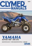 Yamaha Raptor 700R Clymer Motorcycle Repair Shop Manual Book Service 2006-2016. Fixed Price $43.87.