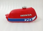 Honda ATC70 1978-1985 Model Red Painted Steel Petrol Fuel Tank +cap Fit For. Fixed Price $315.00.