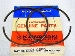 Kawasaki Nos New 13024-042 Piston Ring Set O/s .040 H2 Mach Iv 750. Fixed Price $99.99.