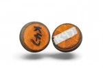 Kawasaki KZ900 1000 Reflector Set K47 *2678G. Fixed Price $19.99.