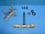 Honda 2004 CR85B Triple Clamp #53219-GBF-J20, #53230-GBF-830. Fixed Price $124.99.