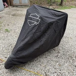 Vintage Harley Davidson Dyna, Soft Tail, Vrsc Dust Cover Embroidered 1998 Read. Fixed Price $69.95.
