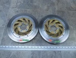 1982 Honda CX500 Tc Turbo H236-6. Front Brake Rotors Discs Left Right. Fixed Price $93.50.