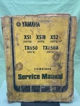 Genuine Yamaha LIT-11613-06-01 Combined Service Manual 1970-1974. Fixed Price $27.57.