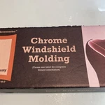Nos Harley Davidson Chrome Windshield Molding Moulding 59213-88. Fixed Price $15.99.