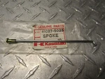 1980-1983 Kawasaki Oem 160MMX100 Left Front Spoke 41027-5025. Fixed Price $12.33.